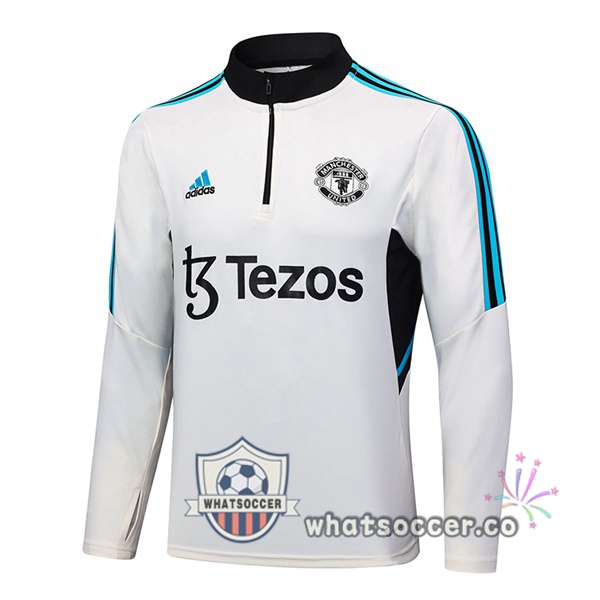 Manchester United Soccer Sweater White 2023-2024