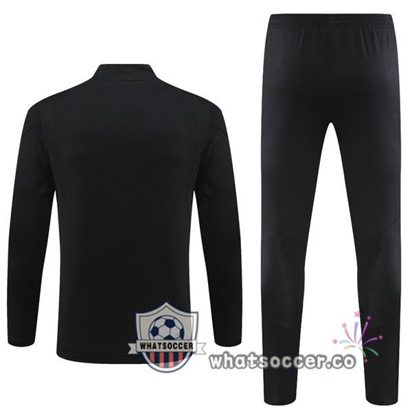 Manchester United Black Tracksuit 2023-2024