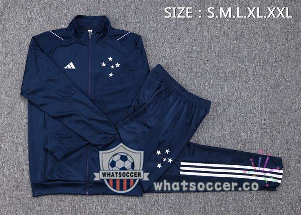 Cruzeiro EC Blue Royal Training Jacket 2023-2024