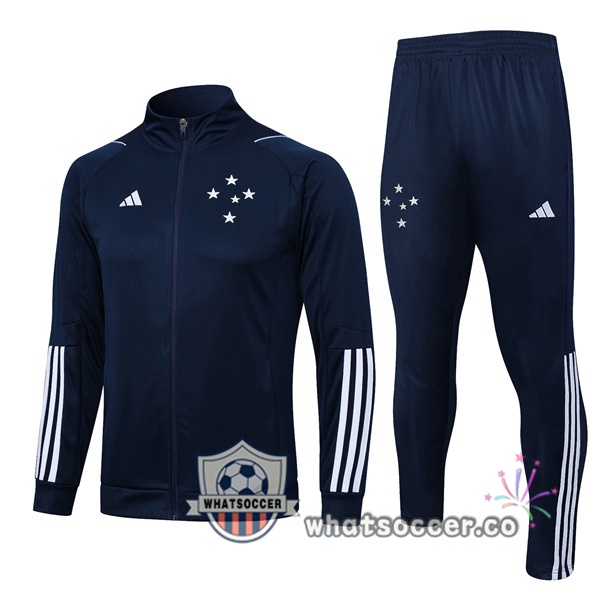 Cruzeiro EC Blue Royal Training Jacket 2023-2024
