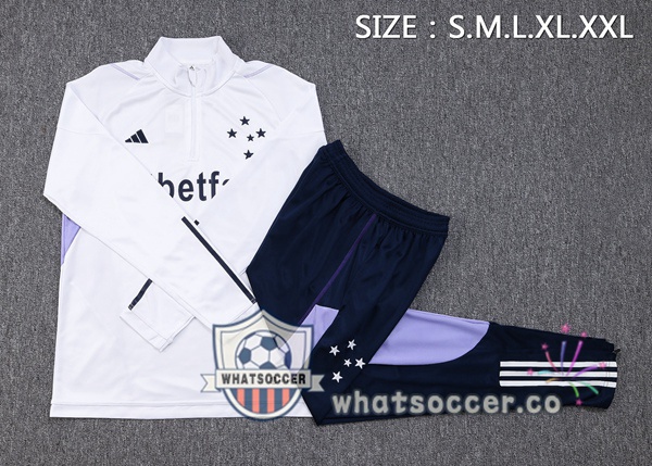 Cruzeiro EC White Tracksuit 2023-2024