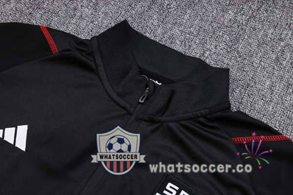 Sao Paulo FC Black Tracksuit 2023-2024
