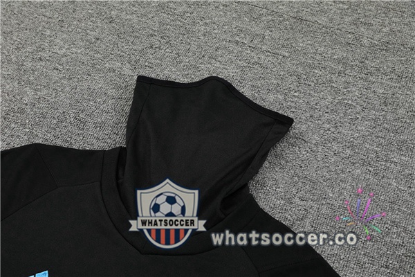 Arsenal High Collar Black Tracksuit 2023-2024