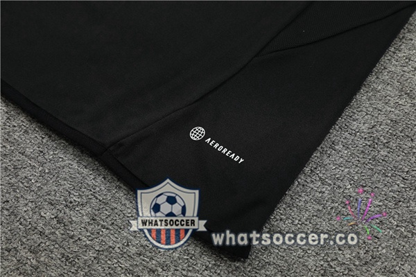 Arsenal High Collar Black Tracksuit 2023-2024