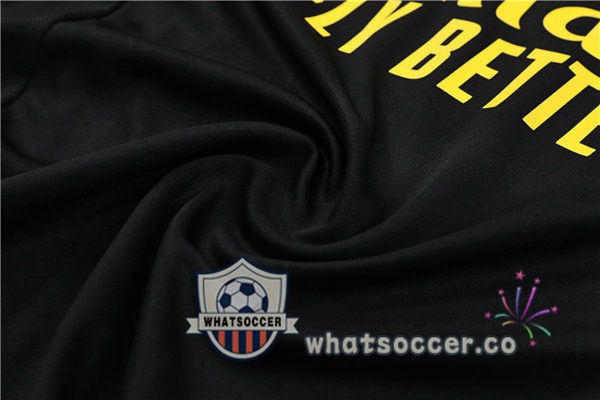 Arsenal High Collar Black Tracksuit 2023-2024