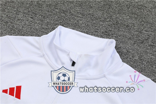 Manchester United White Tracksuit 2023-2024