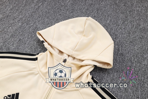 Manchester United Marron Hooded Jacket 2023-2024