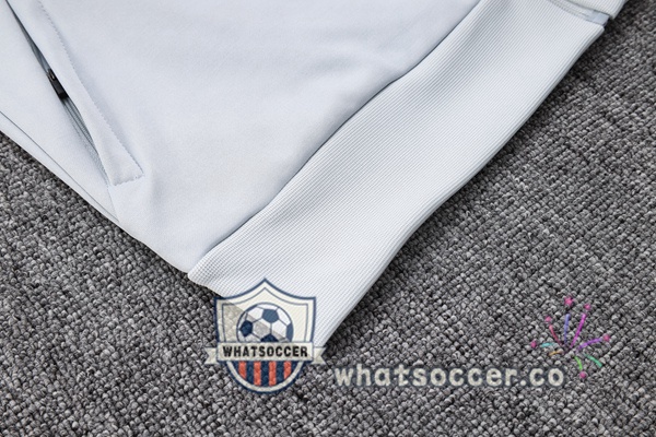 Arsenal White Hooded Jacket 2023-2024