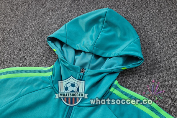 Juventus Green Hooded Jacket 2023-2024