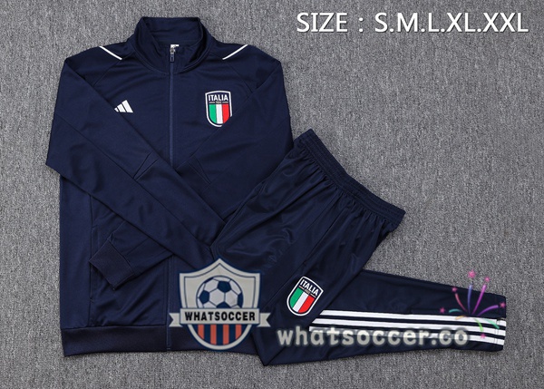 Italy Blue Royal Training Jacket 2023-2024