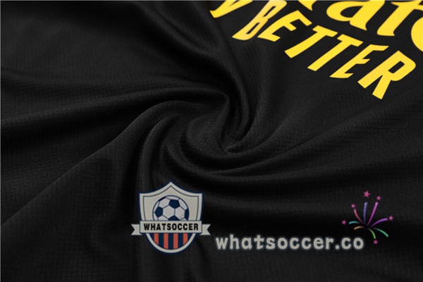 Arsenal Training T-Shirts + Shorts Black 2023-2024