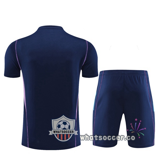 Argentina Training T-Shirts + Shorts Blue Royal 2023-2024