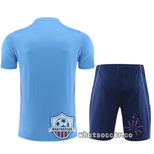 Argentina Training T-Shirts + Shorts Blue 2023-2024