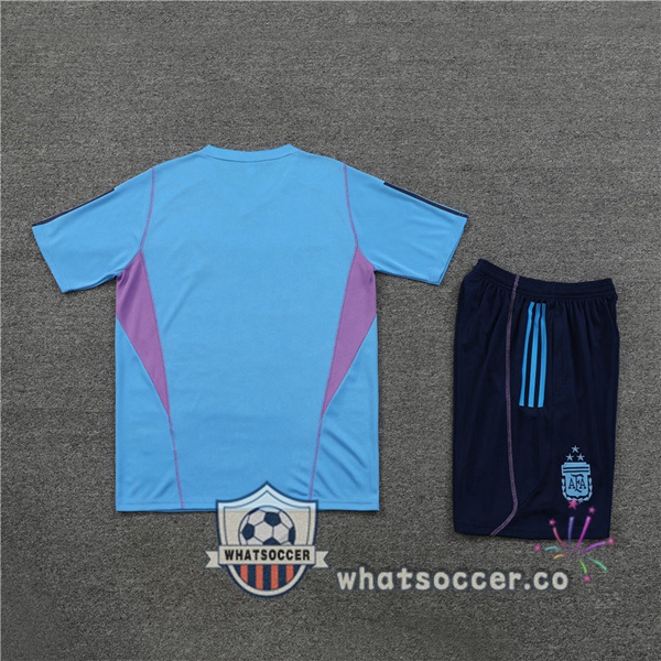 Argentina Training T-Shirts + Shorts Blue 2023-2024