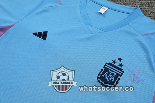 Argentina Training T-Shirts + Shorts Blue 2023-2024