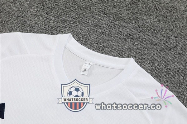 Italy Training T-Shirts + Shorts White 2023-2024