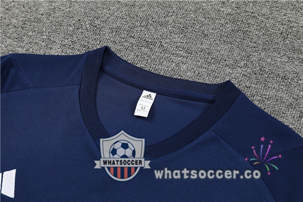 Italy Training T-Shirts + Shorts Blue Royal 2023-2024