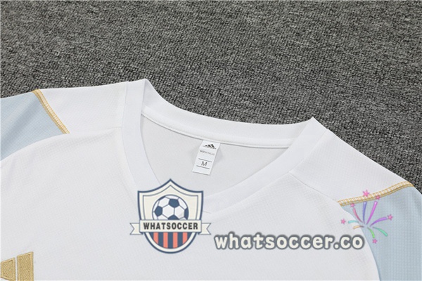 Algeria Training T-Shirts + Shorts White 2023-2024
