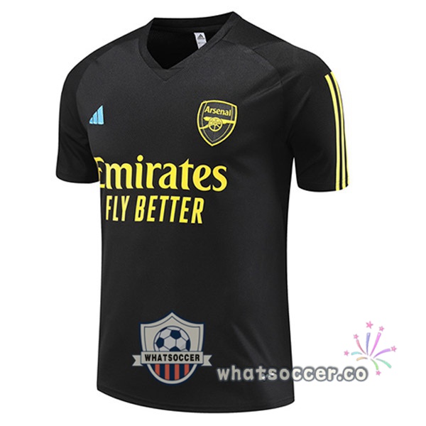 Arsenal Training T-Shirts Black 2023-2024