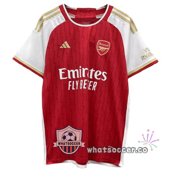 Arsenal Home Soccer Jerseys Red Leak Version 2023-2024