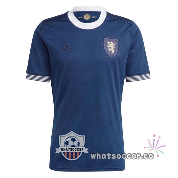 Scotland 150th Anniversary Soccer Jerseys Black 2023-2024