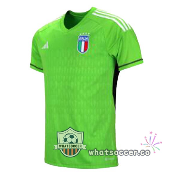 Italy Goalkeeper Soccer Jerseys Green 2023-2024