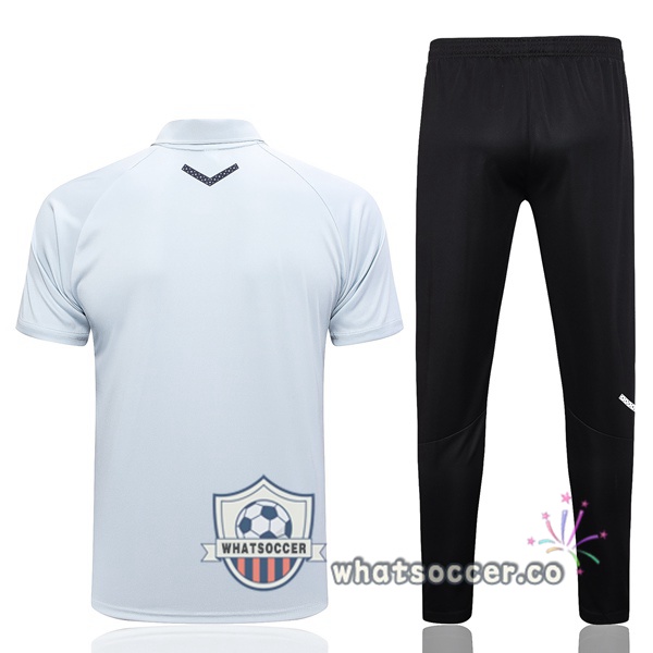 Training Polo Manchester City + Pants White 2023-2024