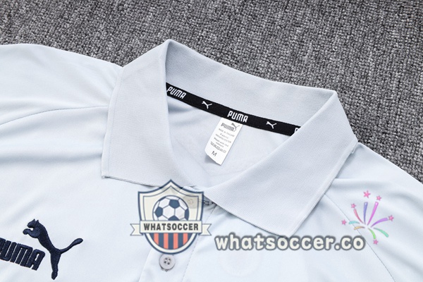 Training Polo Manchester City + Pants White 2023-2024
