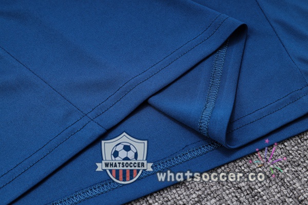 Training Polo Manchester City + Pants Blue Royal 2023-2024