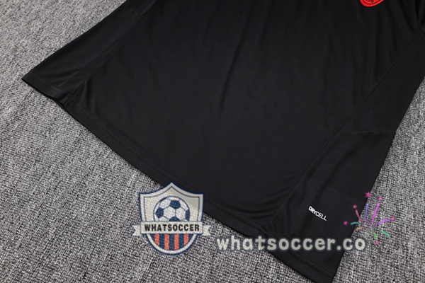 Training Polo AC Milan + Pants Black 2023-2024