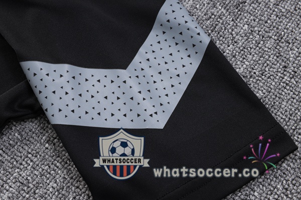 Training Polo AC Milan + Pants Black 2023-2024