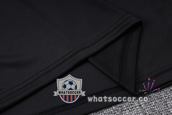 Training Polo AC Milan + Pants Black 2023-2024