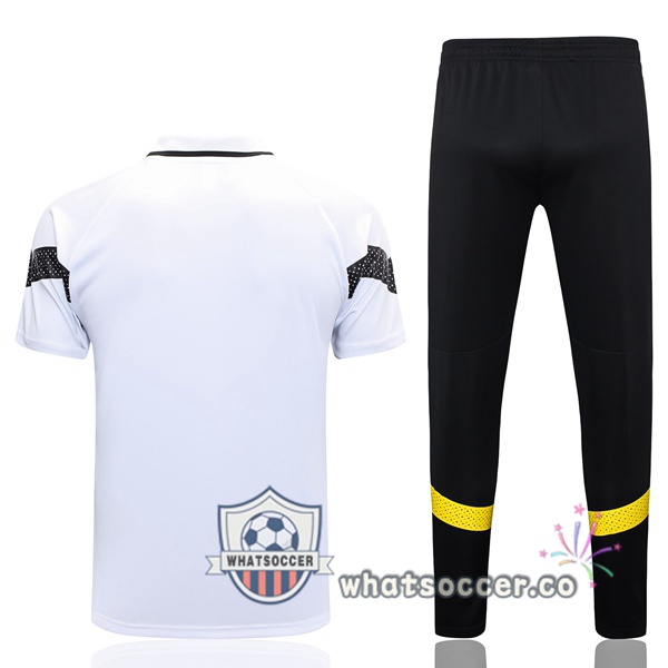 Training Polo Dortmund BVB + Pants White 2023-2024
