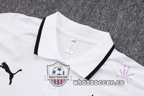 Training Polo Dortmund BVB + Pants White 2023-2024