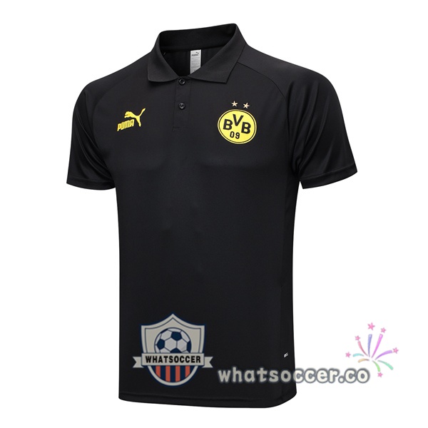 Training Polo Dortmund BVB Black 2023-2024