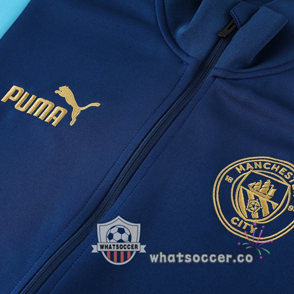 Manchester City Blue Royal Training Jacket 2023-2024