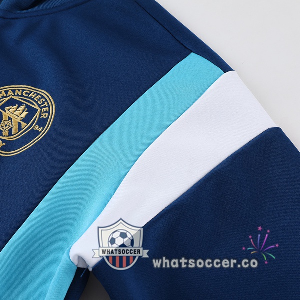 Manchester City Blue Royal Training Jacket 2023-2024