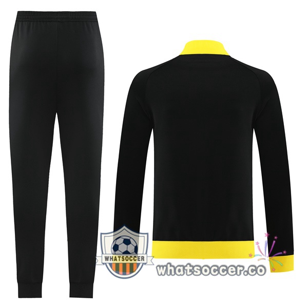 Dortmund BVB Black Training Jacket 2023-2024
