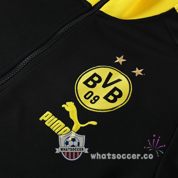 Dortmund BVB Black Training Jacket 2023-2024