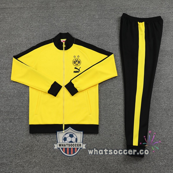 Dortmund BVB Yellow Training Jacket 2023-2024