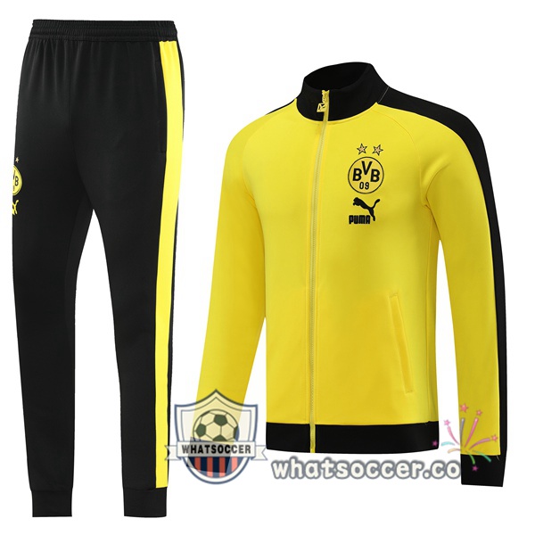 Dortmund BVB Yellow Training Jacket 2023-2024