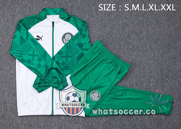 Palmeiras White Training Jacket 2023-2024