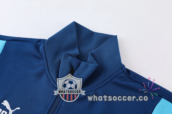 Olympique de Marseille Blue Royal Training Jacket 2023-2024