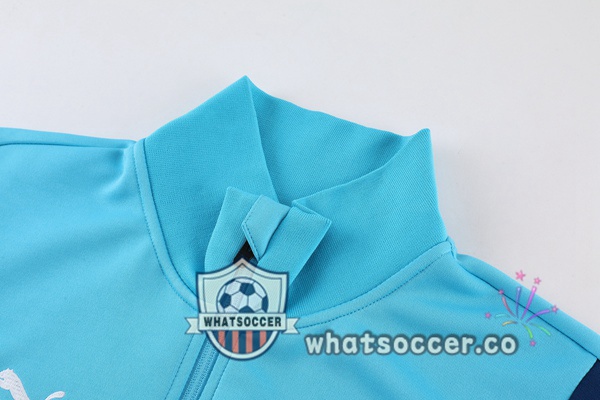 Olympique de Marseille Blue Training Jacket 2023-2024