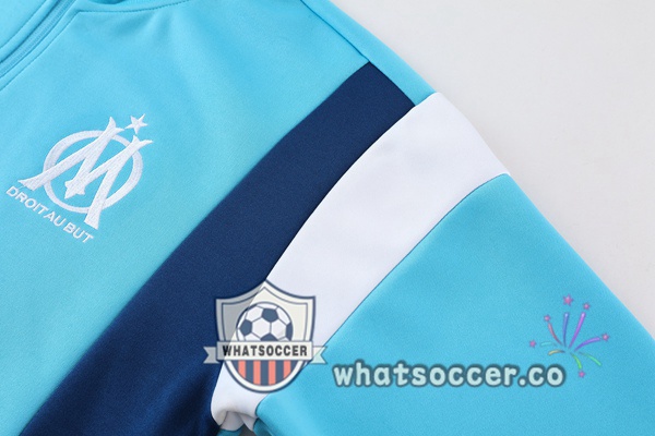 Olympique de Marseille Blue Training Jacket 2023-2024