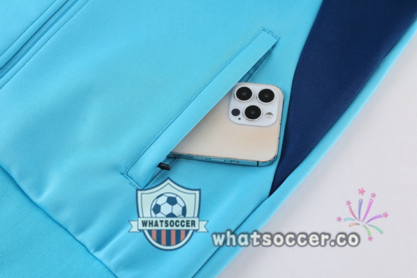Olympique de Marseille Blue Training Jacket 2023-2024