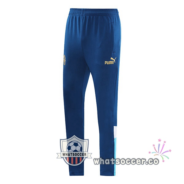 Manchester City Soccer Pants Blue 2023-2024