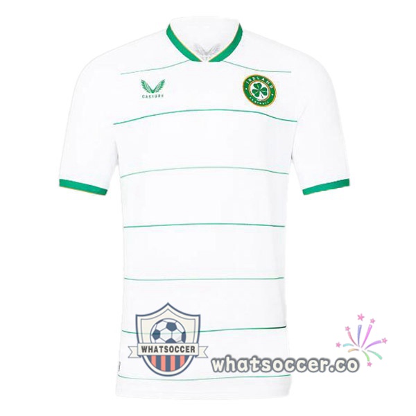 Ireland Away Soccer Jerseys White 2023-2024