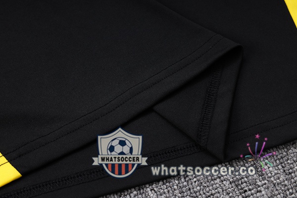 Paris PSG + Shorts Black Soccer Vest 2023-2024