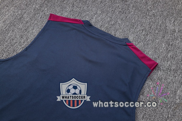 Paris PSG + Shorts Blue Royal Soccer Vest 2023-2024